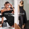 Tscoyuki Platform Heels for Women Sparkly Rhinestone Strappy Heels Sandals Chunky Heel Ankle Strap Square Open Toe Y2K Dress Shoes for Wedding Party Evening Dance(Black Rhinestones)